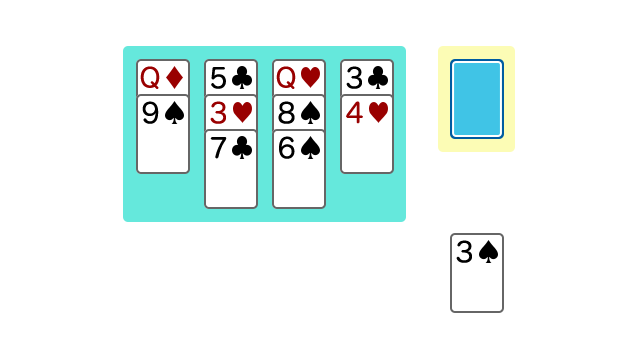 エースズアップ ゲームルール ソリティアを無料でプレイ ソリティア Global